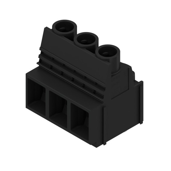 WEIDMÜLLER - Leiterplattenklemme, 10.16mm, Polzahl:3, Abgang: 90°, Zugbügelanschluss