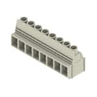 WEIDMÜLLER - Leiterplattenklemme, 10.16mm, Polzahl:8, Abgang: 90°, Zugbügelanschluss