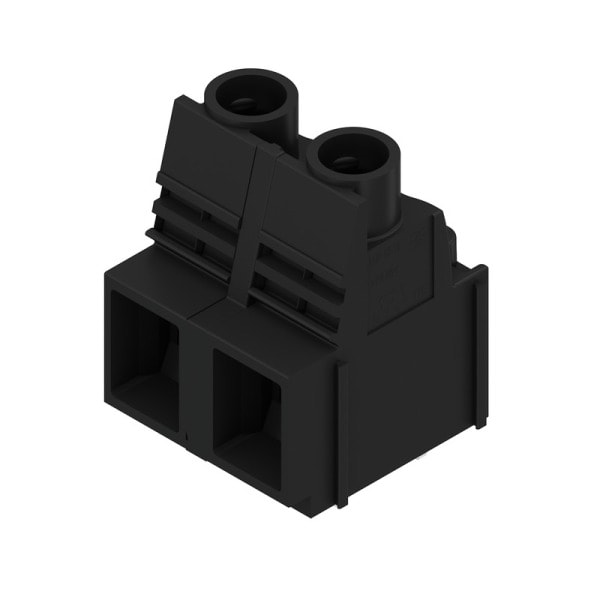 WEIDMÜLLER - Leiterplattenklemme, 12.70mm, Polzahl:2, Abgang: 90°, Zugbügelanschluss