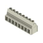 WEIDMÜLLER - Leiterplattenklemme, 10.16mm, Polzahl:8, Abgang: 90°, Zugbügelanschluss