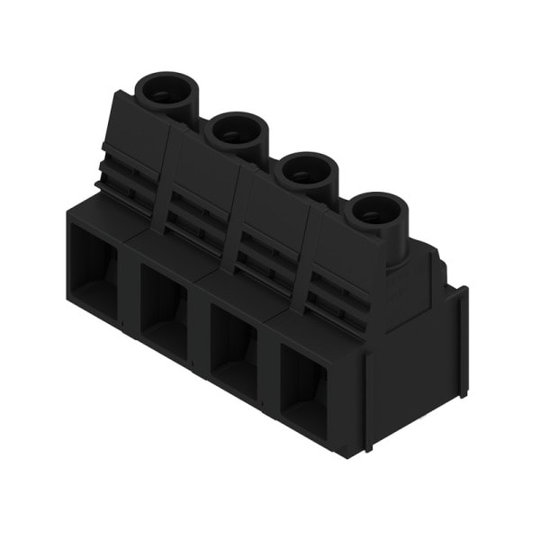 WEIDMÜLLER - Leiterplattenklemme, 12.70mm, Polzahl:4, Abgang: 90°, Zugbügelanschluss
