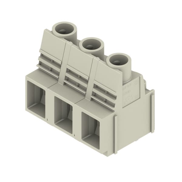 WEIDMÜLLER - Leiterplattenklemme, 12.70mm, Polzahl:3, Abgang: 90°, Zugbügelanschluss
