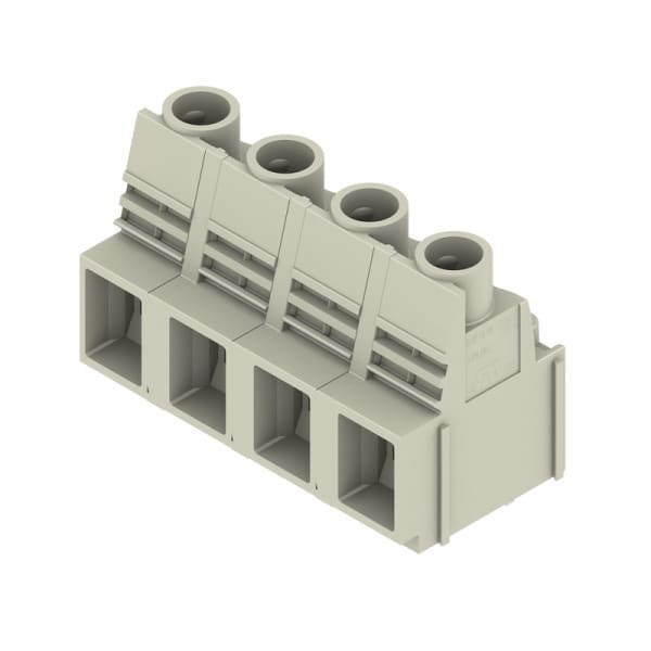 WEIDMÜLLER - Leiterplattenklemme, 12.70mm, Polzahl:4, Abgang: 90°, Zugbügelanschluss