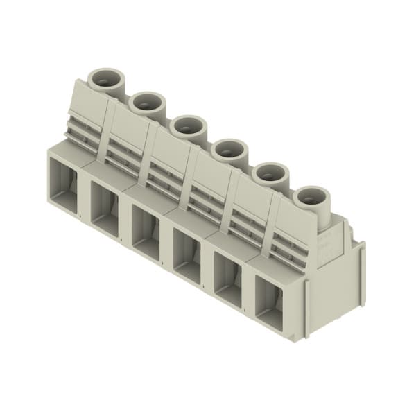 WEIDMÜLLER - Leiterplattenklemme, 12.70mm, Polzahl:6, Abgang: 90°, Zugbügelanschluss