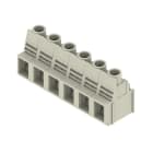 WEIDMÜLLER - Leiterplattenklemme, 12.70mm, Polzahl:6, Abgang: 90°, Zugbügelanschluss