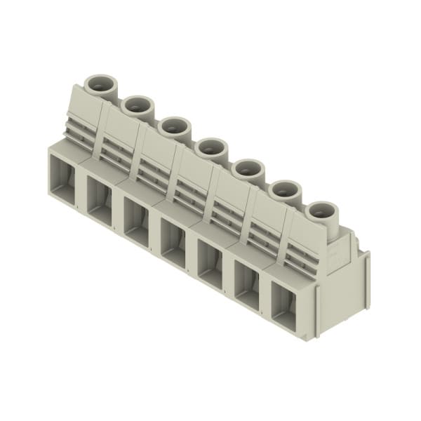 WEIDMÜLLER - Leiterplattenklemme, 12.70mm, Polzahl:7, Abgang: 90°, Zugbügelanschluss