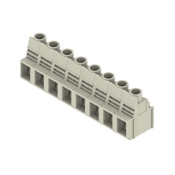 WEIDMÜLLER - Leiterplattenklemme, 12.70mm, Polzahl:8, Abgang: 90°, Zugbügelanschluss