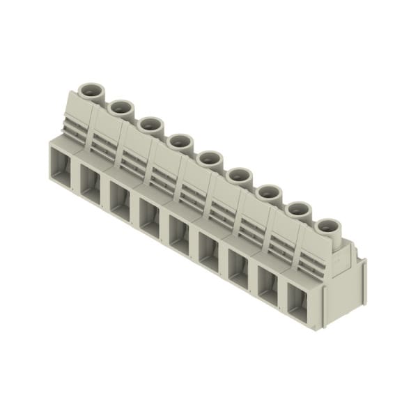 WEIDMÜLLER - Leiterplattenklemme, 12.70mm, Polzahl:9, Abgang: 90°, Zugbügelanschluss