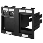 WEIDMÜLLER - Einsatzplatte, Einsatzplatte, geschirmt, 1x Power, 2x Data, 1 x Vorbereitung RCBO