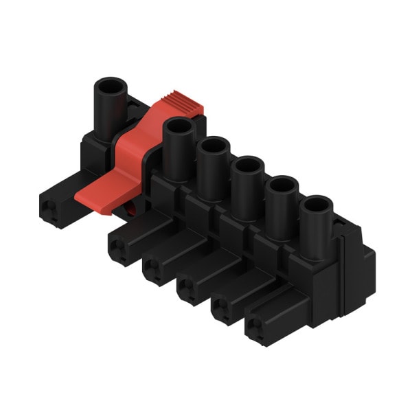 WEIDMÜLLER - Leiterplattensteckverbinder (Leiter), 7.62mm, Polzahl: 6, Zugbügelanschluss
