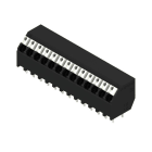 WEIDMÜLLER - Leiterplattenklemme, 3.81mm, Polzahl:13, Abgang: 135°, PUSH IN