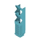 WEIDMÜLLER - Modular Gehäuse, OMNIMATE Housing - Serie CH20M blau, Breite: 22.5mm