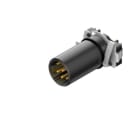 WEIDMÜLLER - Einbaustecker Stift, Lötanschl, M12, Pole:5, Codierung: A