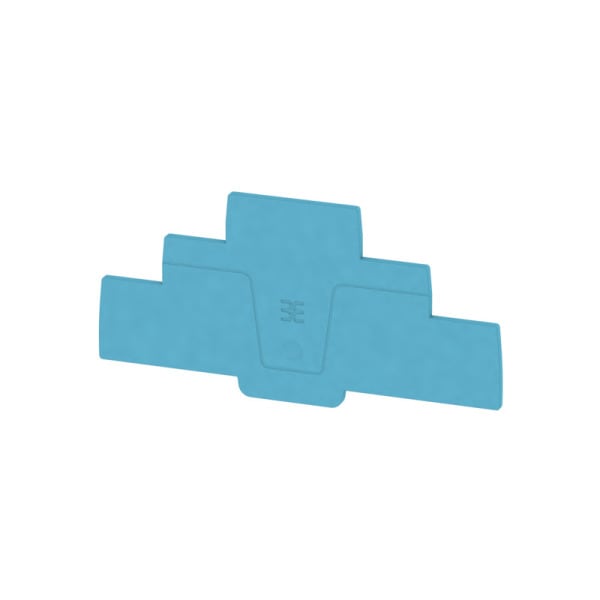 WEIDMÜLLER - Abschlussplatte, 114.1 mm x 2.1 mm, blau