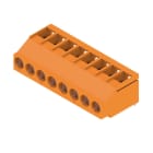 WEIDMÜLLER - Leiterplattenklemme, 5.00mm, Polzahl:8, Abgang: 180°, Zugbügelanschluss