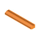 WEIDMÜLLER - Leiterplattenklemme, 5.00mm, Polzahl:22, Abgang: 180°, Zugbügelanschluss