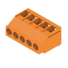 WEIDMÜLLER - Leiterplattenklemme, 5.08mm, Polzahl:5, Abgang: 180°, Zugbügelanschluss