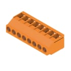 WEIDMÜLLER - Leiterplattenklemme, 5.08mm, Polzahl:8, Abgang: 180°, Zugbügelanschluss