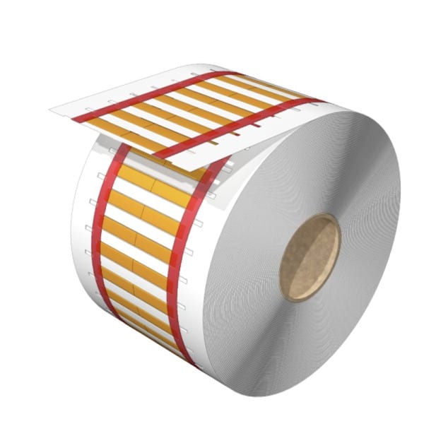 WEIDMÜLLER - Leitermarkierer HS, 1.6-3.2mm, 25.4x5.6mm, Polyolefin, gelb
