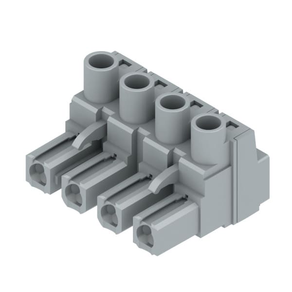 WEIDMÜLLER - Leiterplattensteckverbinder (Leiter), 7.62mm, Polzahl: 4, Zugbügelanschluss