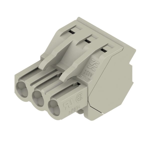 WEIDMÜLLER - Leiterplattensteckverbinder (Leiter), 5.08mm, Polzahl: 3, Zugbügelanschluss