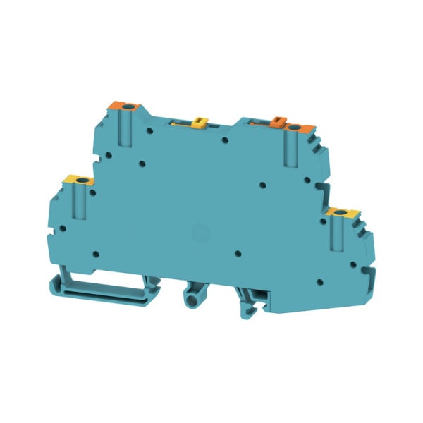 WEIDMÜLLER - Prüftrenn-Reihenklemme WDTR, Schraub, 2.5mm², 500V, 17 A blau