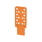 WEIDMÜLLER - Zugentlastung, Wemid, orange