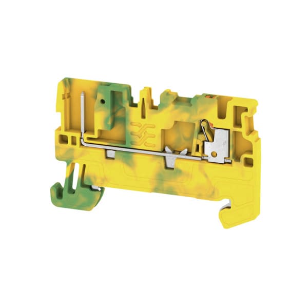 WEIDMÜLLER - Schutzleiter-Reihenklemme, PUSH IN, 1.5mm², grün/gelb
