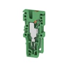 WEIDMÜLLER - Stecker (Klemmen), PUSH IN, 1.5mm², 500, 17.5 A, grün