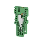 WEIDMÜLLER - Stecker (Klemmen), PUSH IN, 1.5mm², 500, 17.5 A, grün