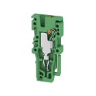 WEIDMÜLLER - Stecker (Klemmen), PUSH IN, 1.5mm², 500, 17.5 A, grün