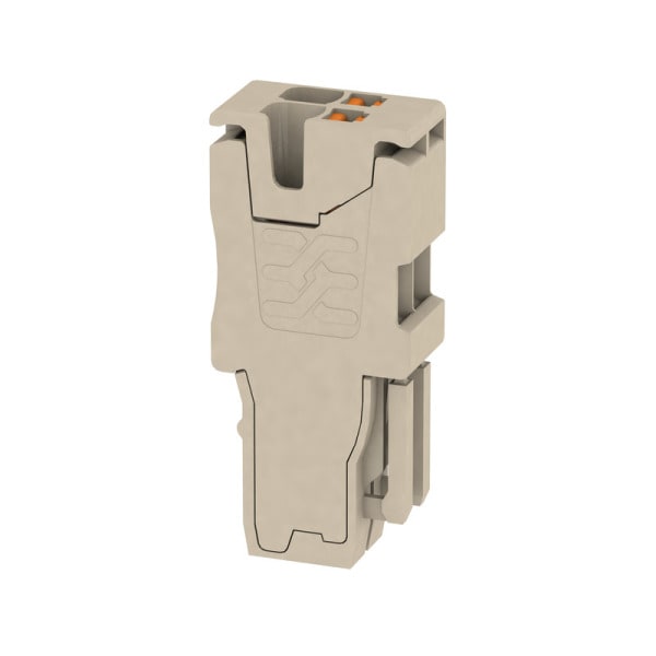WEIDMÜLLER - Stecker (Klemmen), PUSH IN, 1.5mm², 500, 17.5 A, dunkelbeige