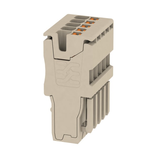 WEIDMÜLLER - Stecker (Klemmen), PUSH IN, 1.5mm², 500, 17.5 A, dunkelbeige