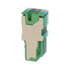 WEIDMÜLLER - Stecker (Klemmen), PUSH IN, 1.5mm², 500, 17.5 A, dunkelbeige, blau, grün
