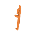 WEIDMÜLLER - Verriegelungshaken, Wemid, orange