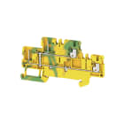 WEIDMÜLLER - Schutzleiter-Reihenklemme, PUSH IN, 1.5mm², grün/gelb
