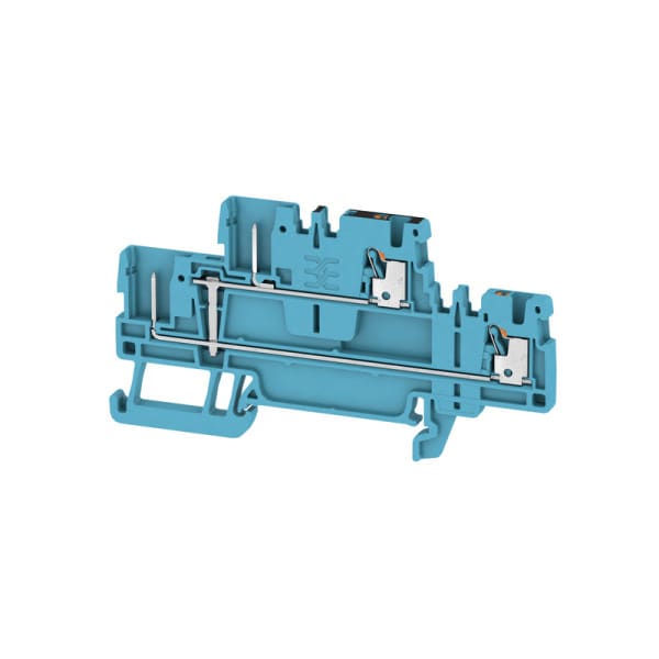 WEIDMÜLLER - Mehrstock-Reihenklemme, PUSH IN, 1.5mm², 500V, 17.5A, blau