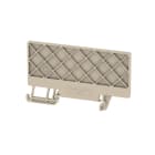 WEIDMÜLLER - Trennwand (Klemmen), 75.51x45.15mm, dunkelbeige