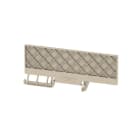 WEIDMÜLLER - Trennwand (Klemmen), 104.2x45.15mm, dunkelbeige