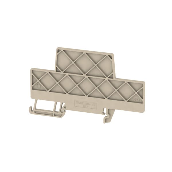 WEIDMÜLLER - Trennwand (Klemmen), 89.15x54.85mm, dunkelbeige
