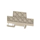 WEIDMÜLLER - Trennwand (Klemmen), 89.15x54.85mm, dunkelbeige