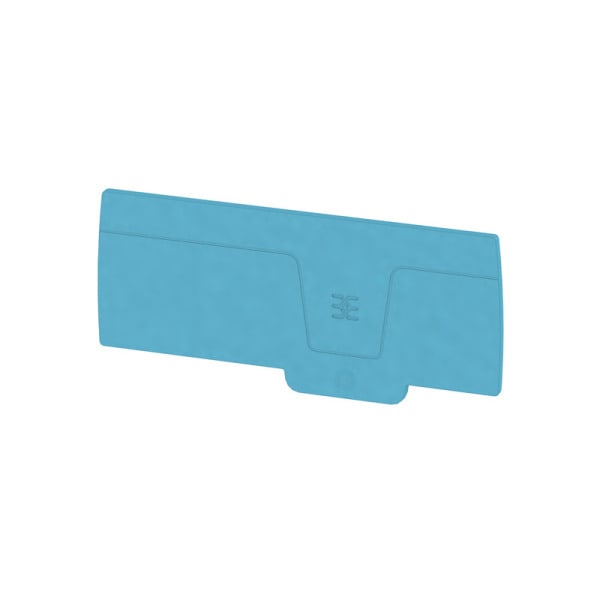 WEIDMÜLLER - Abschlussplatte, 100.23 mm x 2 mm, blau