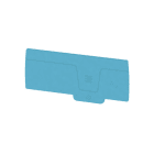 WEIDMÜLLER - Abschlussplatte, 100.23 mm x 2 mm, blau