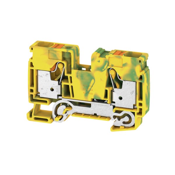 WEIDMÜLLER - Durchgangs-Reihenklemme, PUSH IN, 16mm², 1000V, grün/gelb