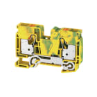 WEIDMÜLLER - Durchgangs-Reihenklemme, PUSH IN, 16mm², 1000V, grün/gelb
