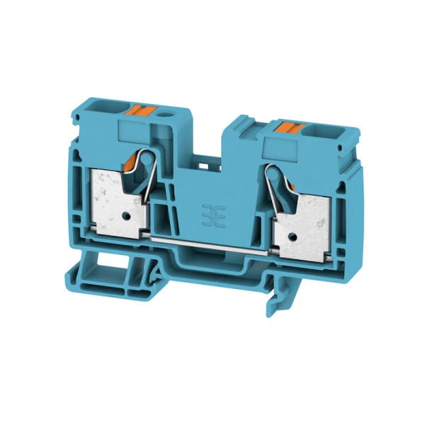 WEIDMÜLLER - Durchgangs-Reihenklemme, PUSH IN, 16mm², 1000V, 76A, blau