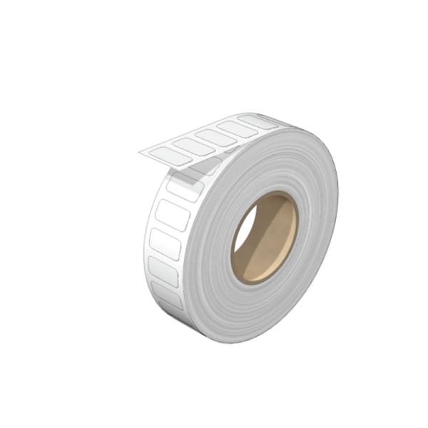 WEIDMÜLLER - Gerätemarkierung, halogenfrei, selbstklebend, 18mm, Polyester, weiß