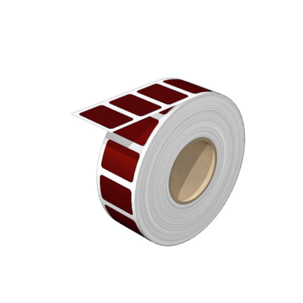 WEIDMÜLLER - Gerätemarkierung, halogenfrei, selbstklebend, 27mm, Polyester, rot