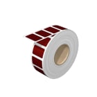 WEIDMÜLLER - Gerätemarkierung, halogenfrei, selbstklebend, 27mm, Polyester, rot
