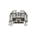 WEIDMÜLLER - Durchgangs-Reihenklemme, Schraubanschl, 10mm², 630 V, 57A